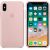 Чехол для iPhone Apple iPhone X Silicone Case Pink Sand